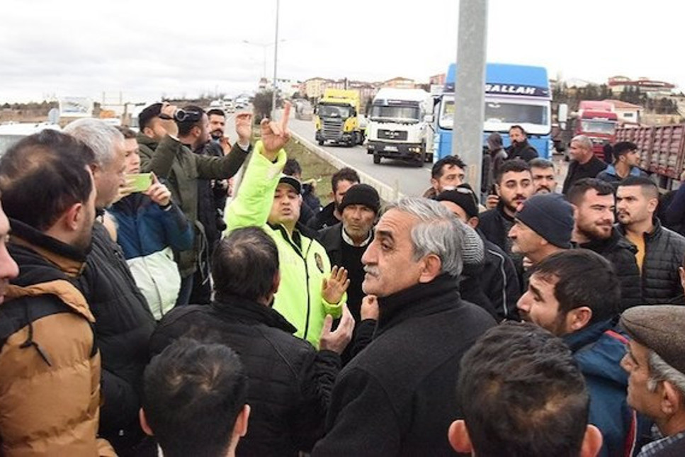 Erdoğan'dan eylem yapan kamyoncular için talimat