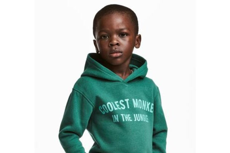 Dünyaca ünlü H&M giyim firmasına 'Maymun' tepkisi