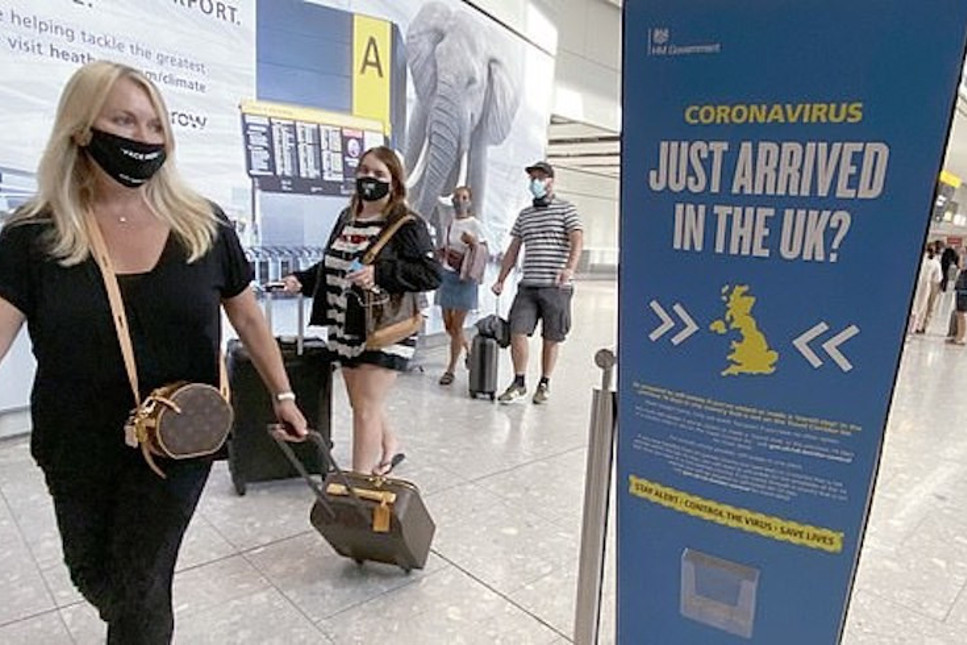 Dünyada ilk 'Kovid pasaport' uygulaması Londra'da başlıyor