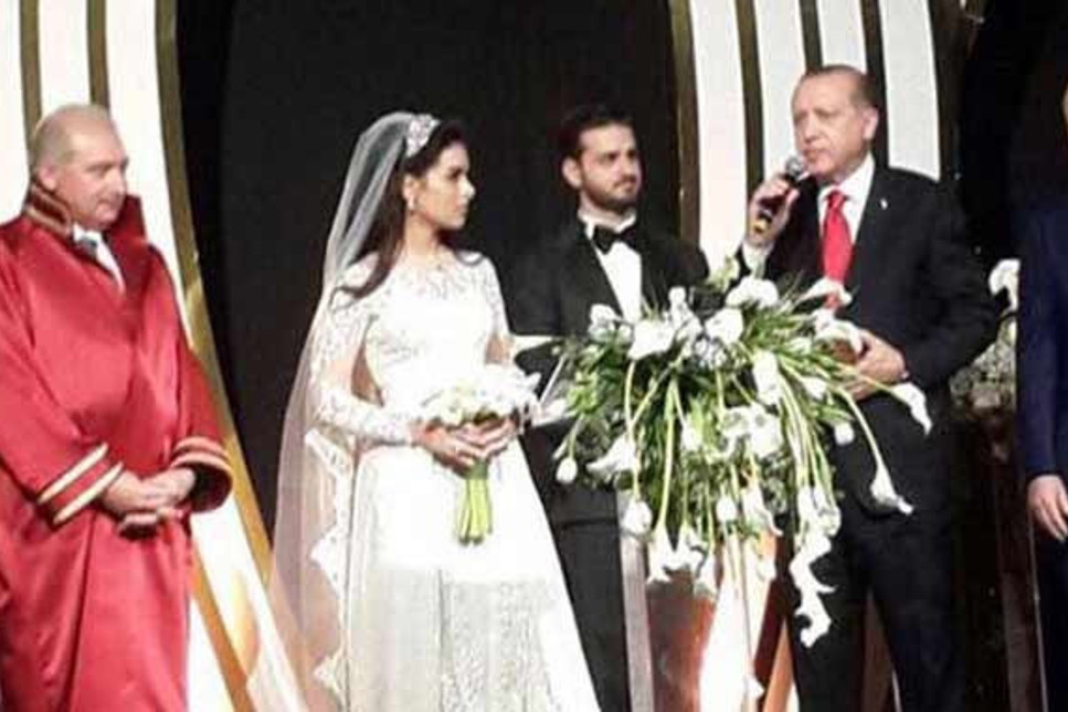 Ebru Gündeş sahne aldı, Erdoğan, Dişli'nin nikah şahidi oldu
