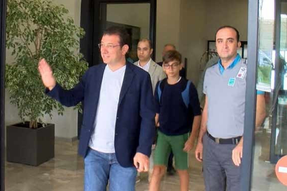 Ekrem İmamoğlu Bodrum’dan döndü, VİP'den çıktı