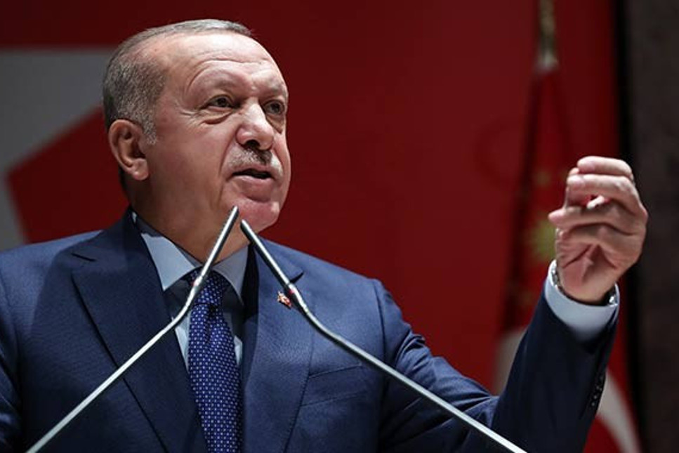 Erdoğan: YPG'ye 33 bin tır silah verildi, depoladıkları yerleri bulduk, topluyoruz