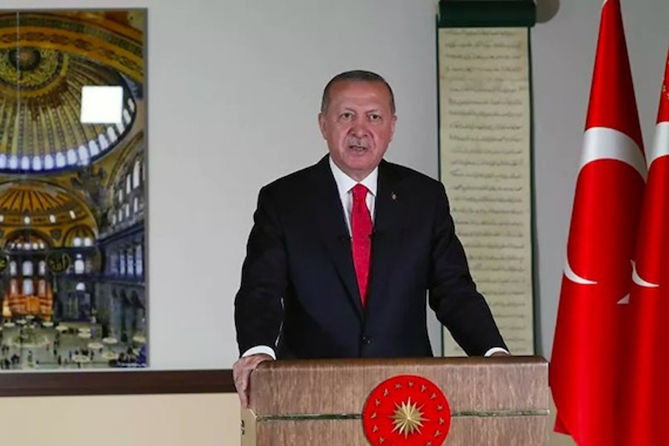 Erdoğan: Ayasofya'yı 24 Temmuz'da Cuma namazı ile birlikte ibadete açacağız