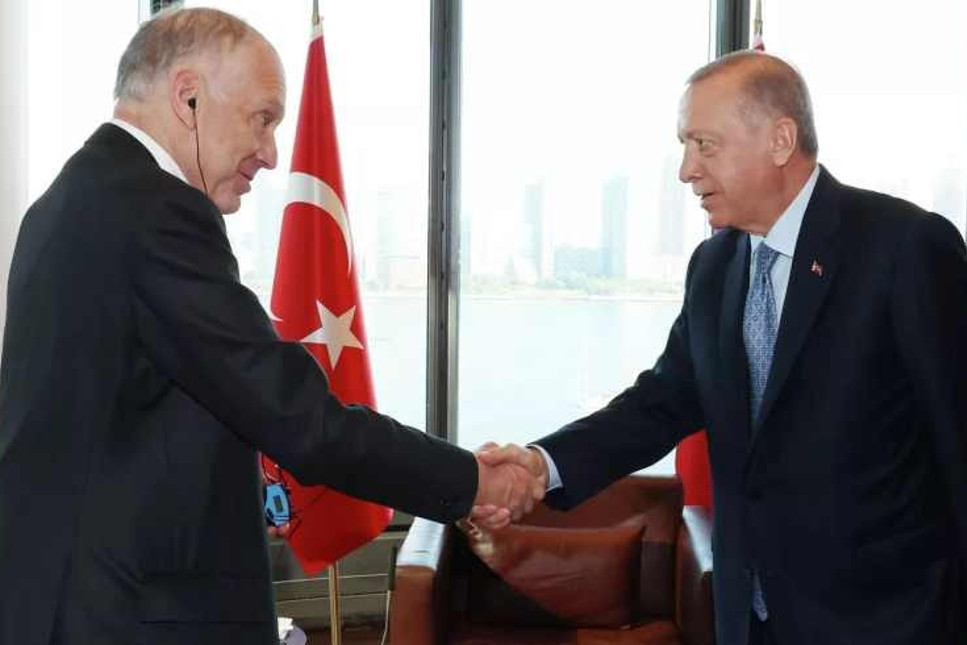 Erdoğan, Dünya Yahudi Kongresi Başkanı Lauder ile görüştü