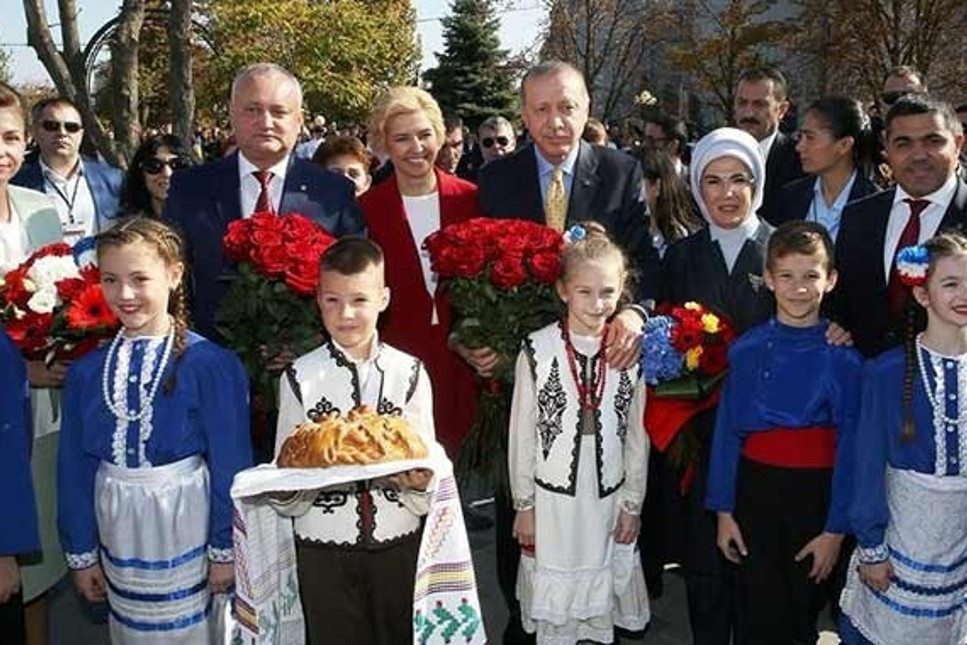 Erdoğan, Gagavuzya'da: İki tane TOMA getirdik