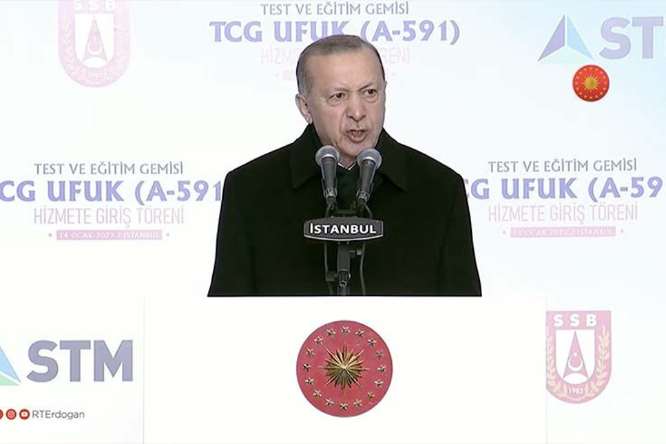 Erdoğan: Gözümüz uzayda, fırlatma ve uydu sistemleri geliştirme çalışmalarımız sürüyor