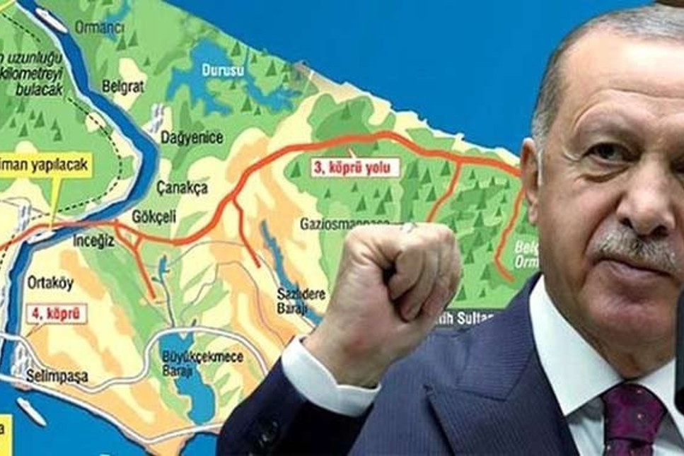 Erdoğan'dan İmamoğlu'na Kanal İstanbul tehdidi