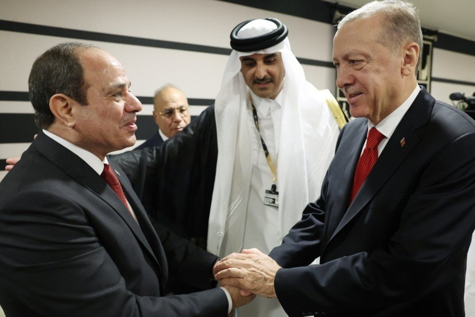 Cumhurbaşkanı Erdoğan 9 yıl sonra Sisi ile görüştü!