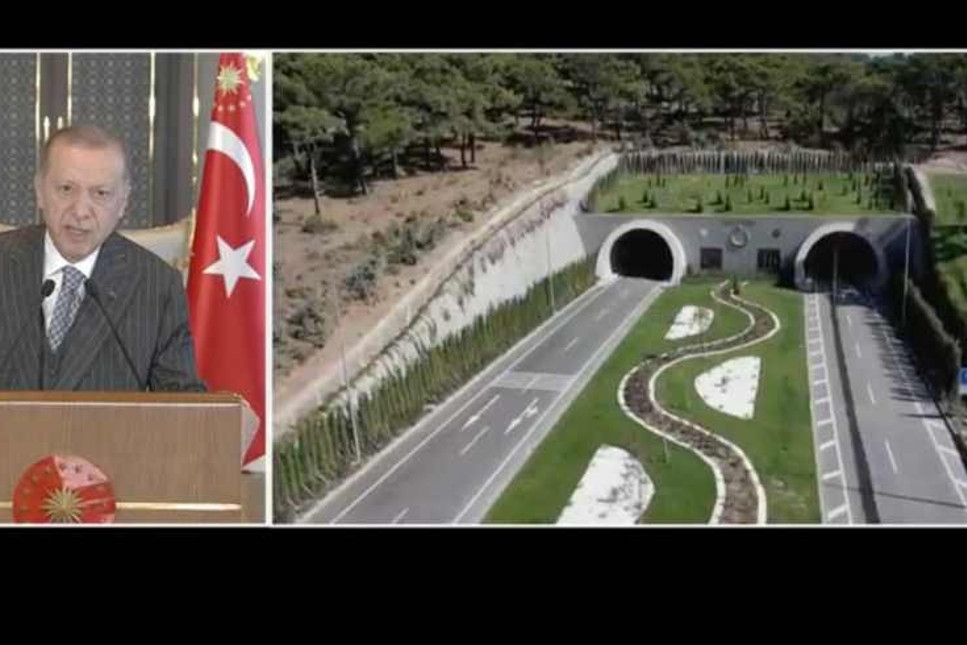 Erdoğan: Kazdağları'nda 50 dakikalık yolu 5 dakikaya düşürdük