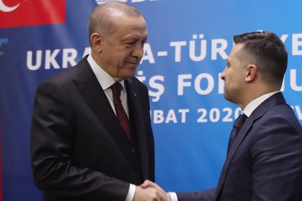 Zelenskiy, Cumhurbaşkanı Erdoğan'a şükranlarını iletti
