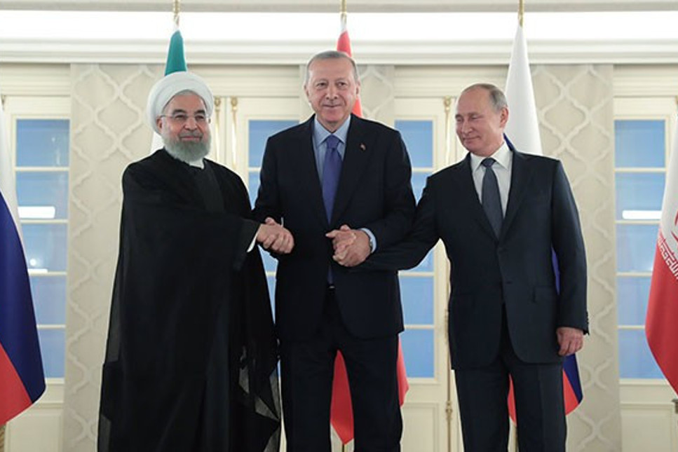 Erdoğan, Putin ve Ruhani bir araya geldi: 'Suriye Anayasa Komitesi'nin üyeleri üzerinde nihai mutabakat sağlandı