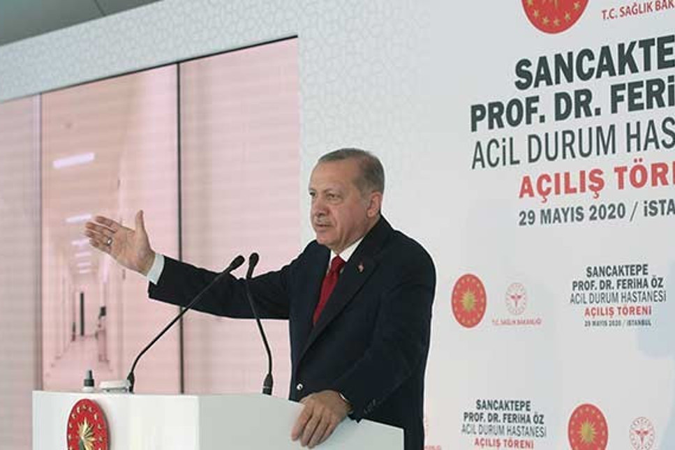Erdoğan: Rönesans firmasına ayrıca şükranlarımı bildiriyorum, bir hastane için bizden bedel istemediler