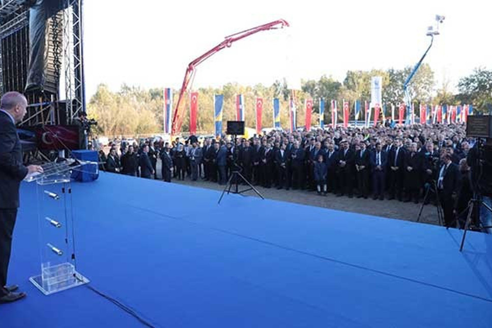 Erdoğan, Sırbistan'da 6 Türk fabrikasını açtı