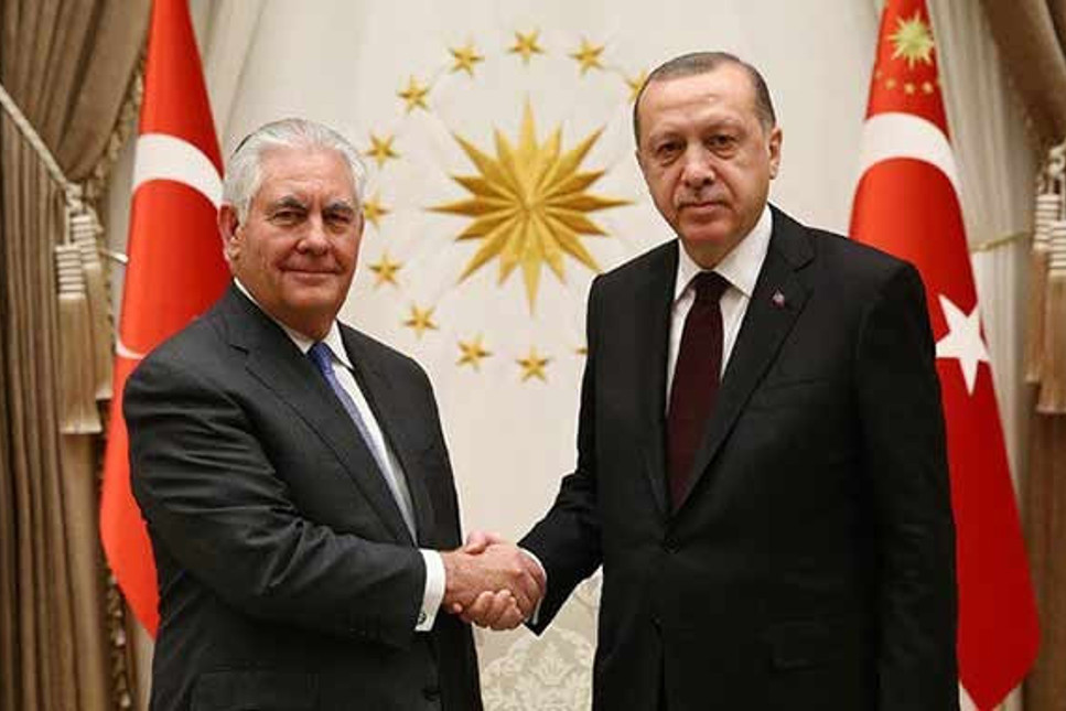 Erdoğan-Tillerson görüşmesinde dikkat çeken ayrıntılar...