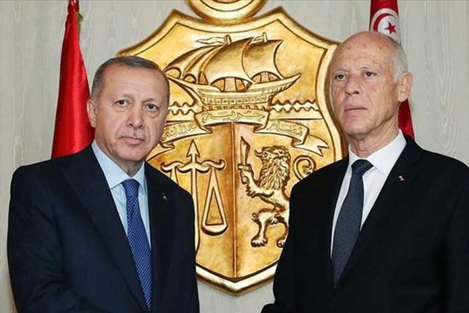Erdoğan, Tunus Cumhurbaşkanı Said ile görüştü
