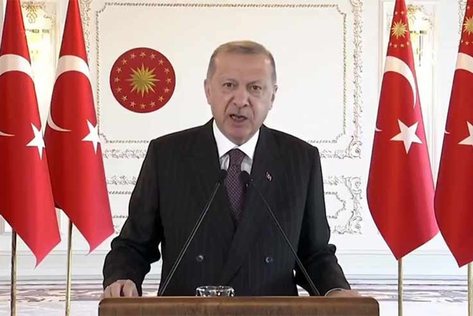 Erdoğan: Türkiye dünyadaki kriz merkezlerinin tam göbeğinde yer almasına rağmen dimdik ayakta duruyor