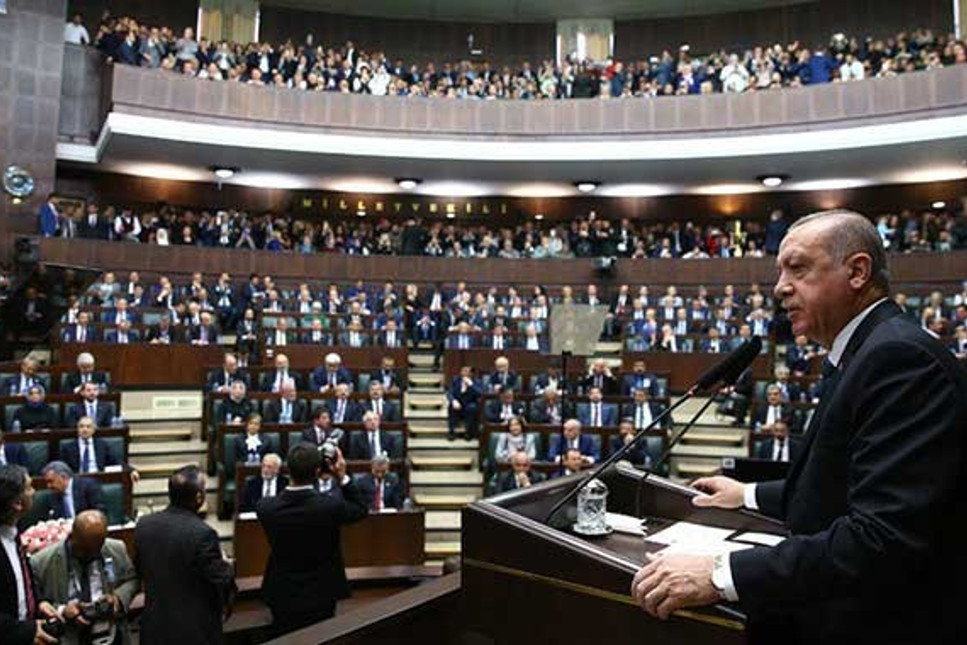 Erdoğan'a Meclis'te grup başkanlığı yolu açılıyor
