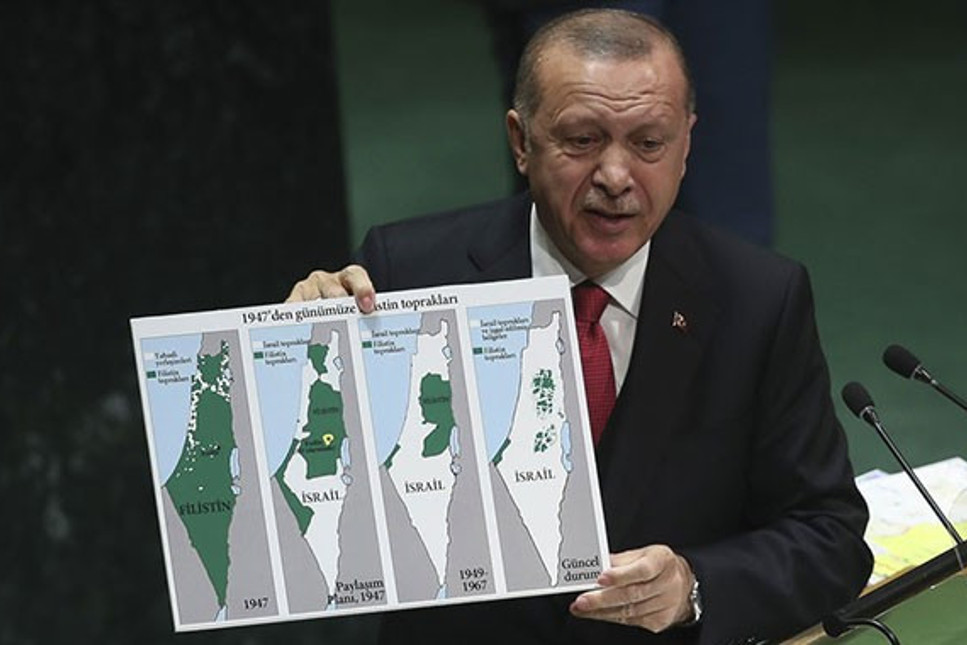 Erdoğan'dan BM'de sert açıklamalar: Bu İsrail neresidir?