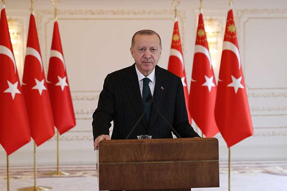 Erdoğan: AB'ye tam üyelik hedefimizden vazgeçmedik