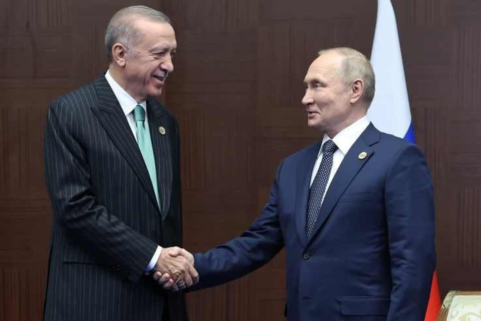Erdoğan ve Rusya lideri Putin telefonda görüştü