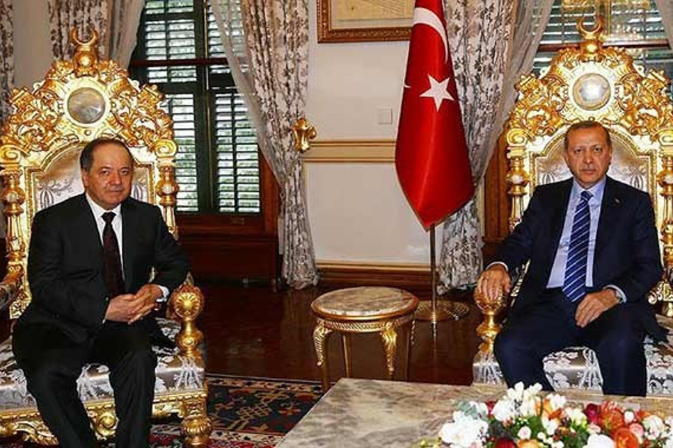 Erdoğan ile görüşen Barzani: Her şeyi konuştuk