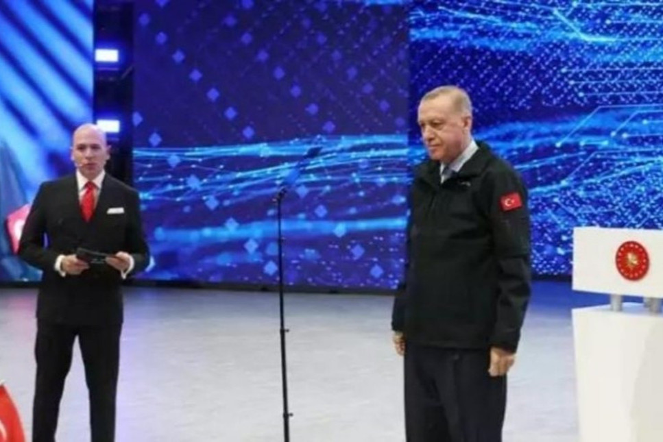 Erdoğan'ın TOGG açılışında sunucuyla ilginç diyaloğu: 'Seda senin karın mı?'