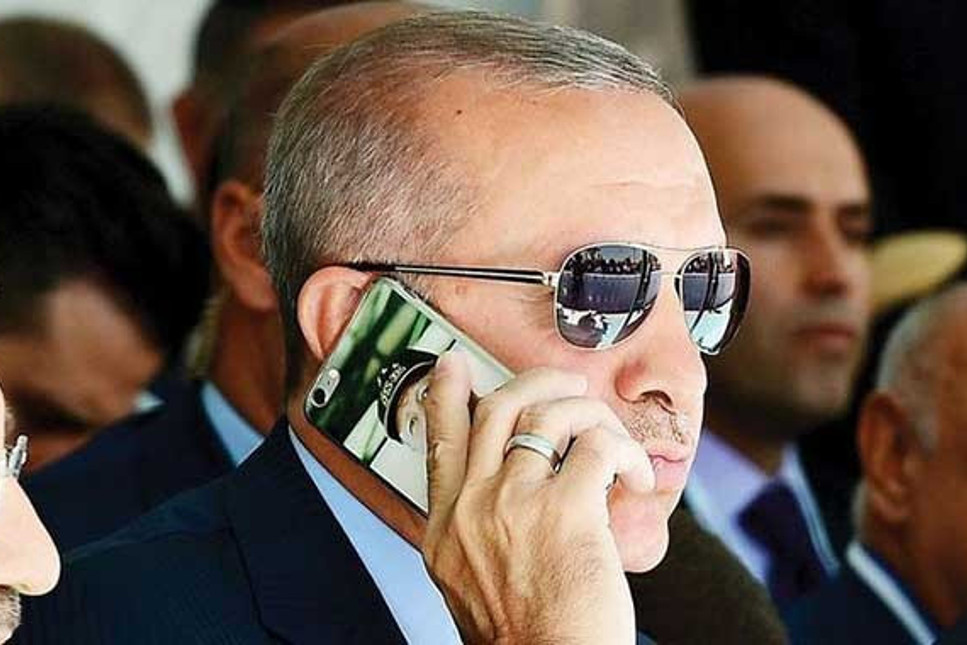 Erdoğan'ın cep telefonu kılıfında dikkat çeken detay