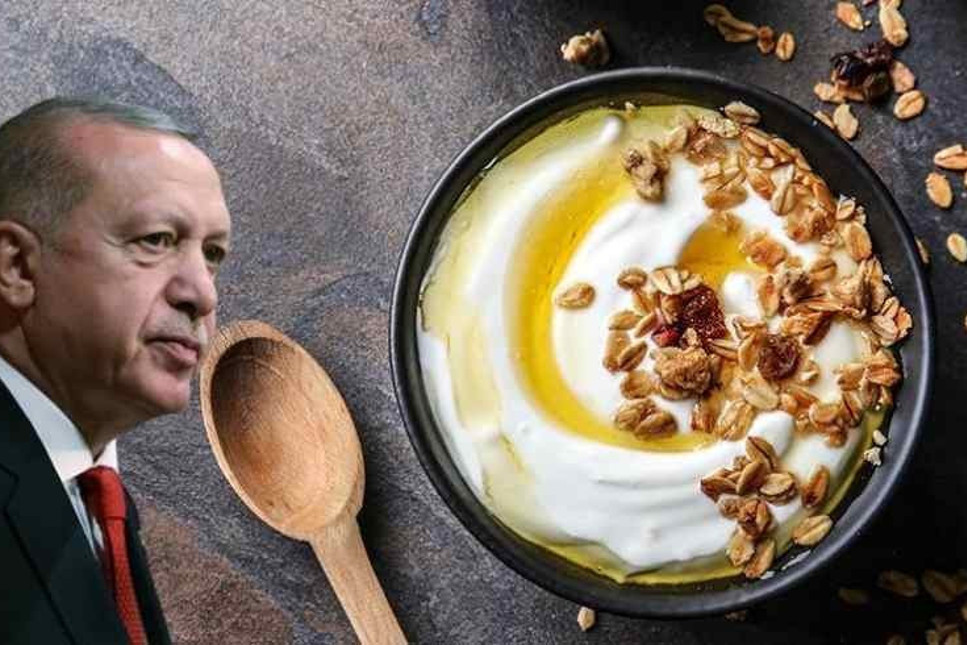 Erdoğan’ın manda yoğurtlu tarifi ülke gündemine bomba gibi düştü