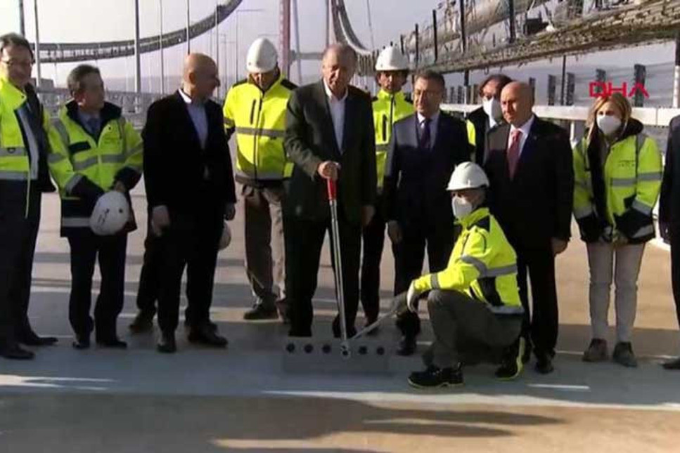 Erdoğan: Vatandaşların isteği üzerine Çanakkale Köprüsünü 18 Mart’ta açma kararı aldık
