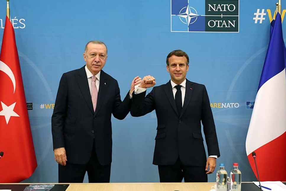 Erdoğan, Macron, Merkel, ve Jonhson'la kaçar dakika görüştü?