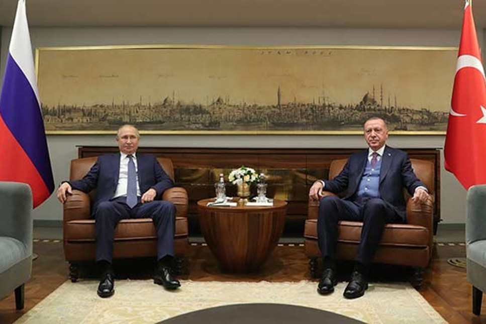 Erdoğan ve Putin'den ortak bildiri: Suriye, İran, Libya...