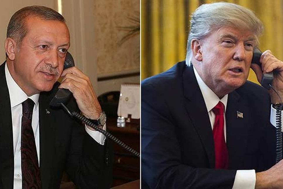 Trump'tan Erdoğan'a sürpriz telefon..