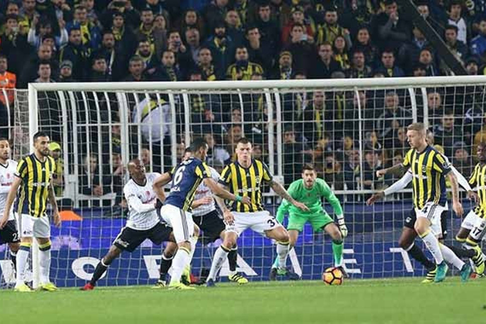 Fenerbahçe-BJK derbisinde gol sesi çıkmadı