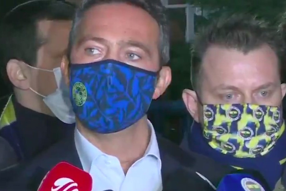 Fenerbahçe Başkanı Ali Koç'tan TFF'ye ağır gönderme: İnşallah dumanla ilişki kurmayız