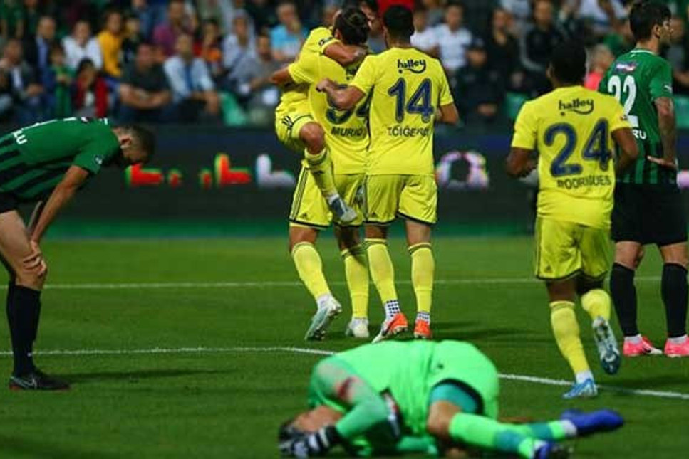 Fenerbahçe, Denizlispor'dan 3 puanı kaptı