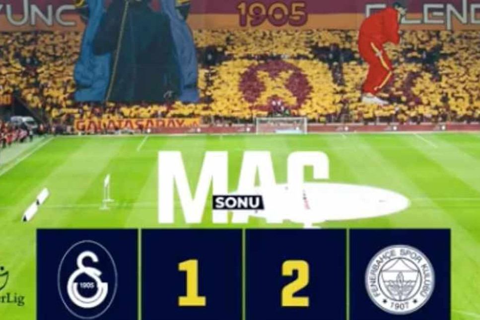 Fenerbahçe’den Galatasaray’a olay gönderme: Oyun bitti