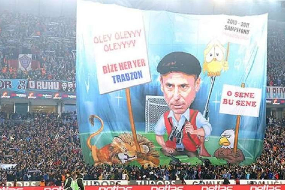 Fenerbahçe'den Trabzonspor'a pankart tepkisi: FETÖ ağzıyla konuşuyor, silahlı saldırıya gönderme yapıyor!