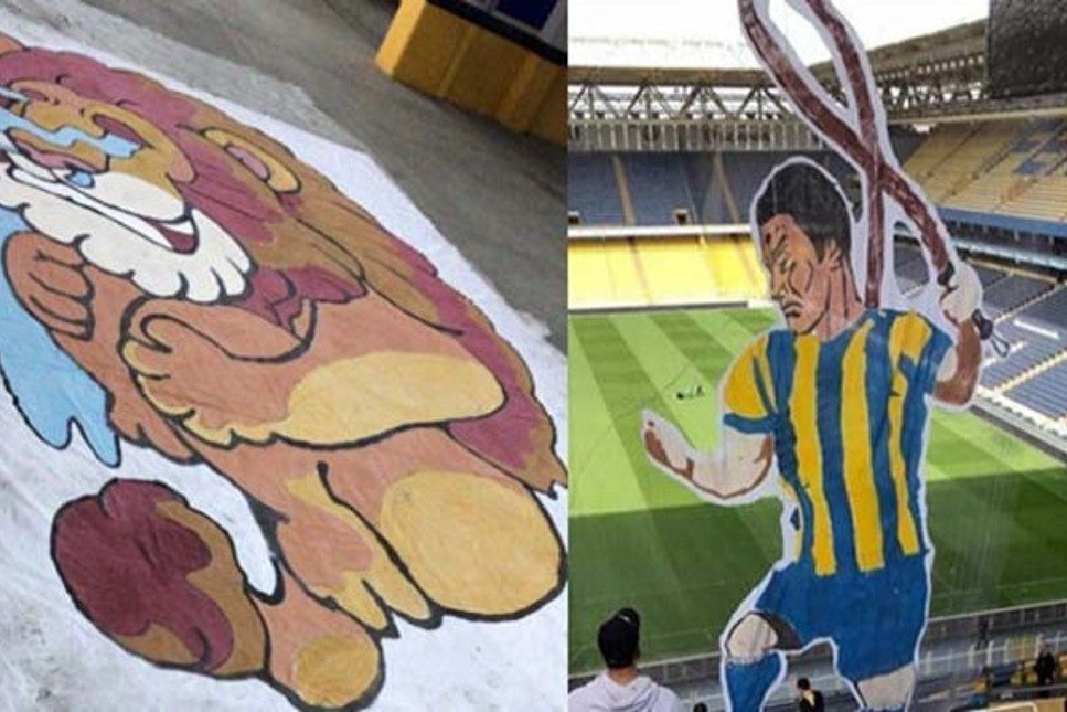 Fenerbahçe'nin derbi koreografisi sızdı!