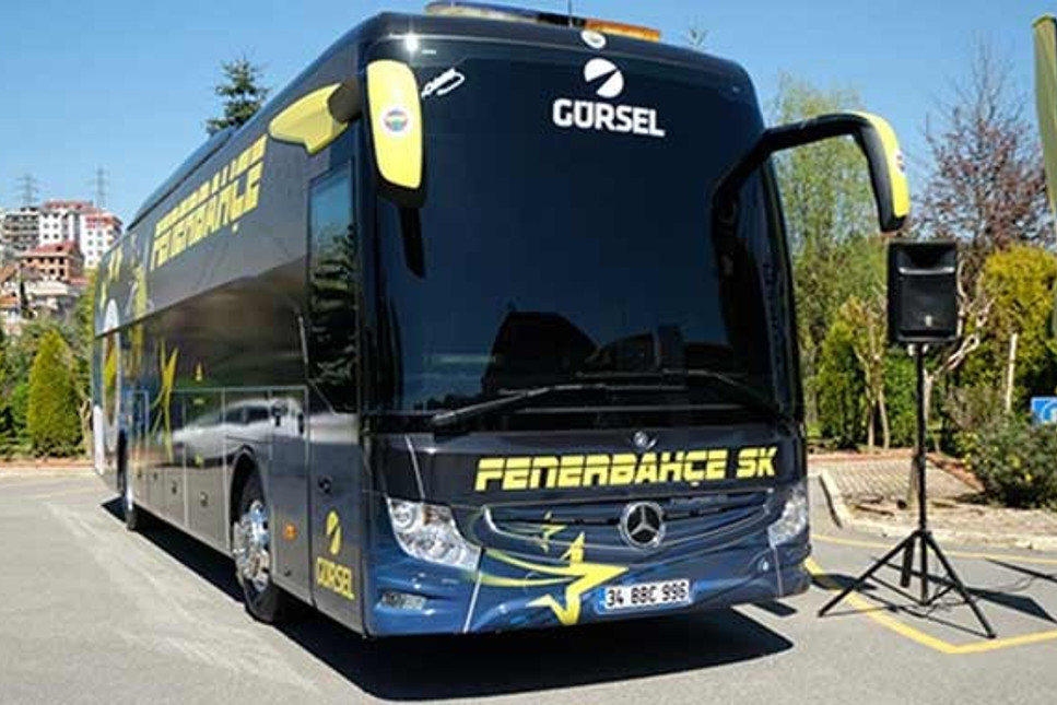 Fenerbahçe'nin yeni otobüsü! İşte özellikleri...