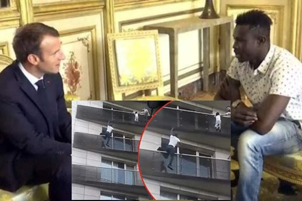 Fransa balkondan sarkan çocuğu kurtaran 'Malili örümcek adamı' fahri vatandaş ilan etti