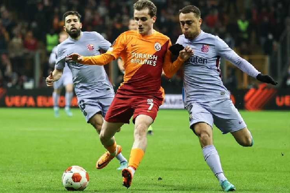 Galatasaray Barcelona’ya yenildi, Avrupa’ya veda etti