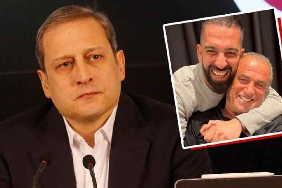 Galatasaray Başkanı Burak Elmas, Arda Turan'ı sildi