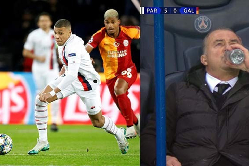 Galatasaray, Paris Saint Germain'e 5-0 yenildi! Fatih Terim: Acı bir veda oldu