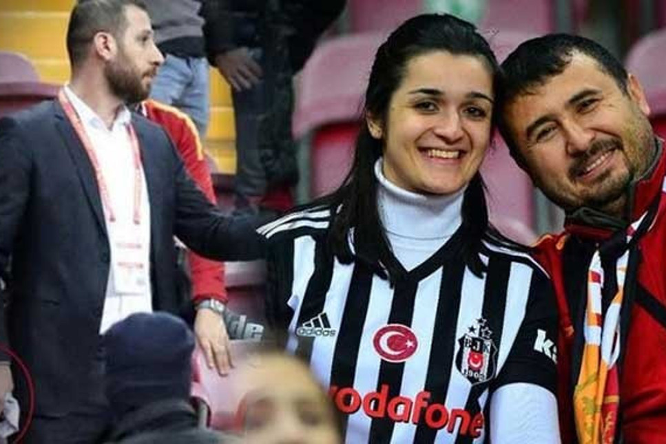 Galatasaray tribününde skandal... Beşiktaşlı kadının formasını çıkardılar