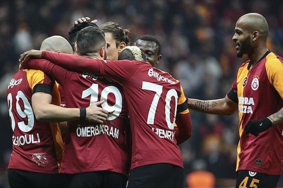 Galatasaray üst üste 8.nci galibiyetini aldı