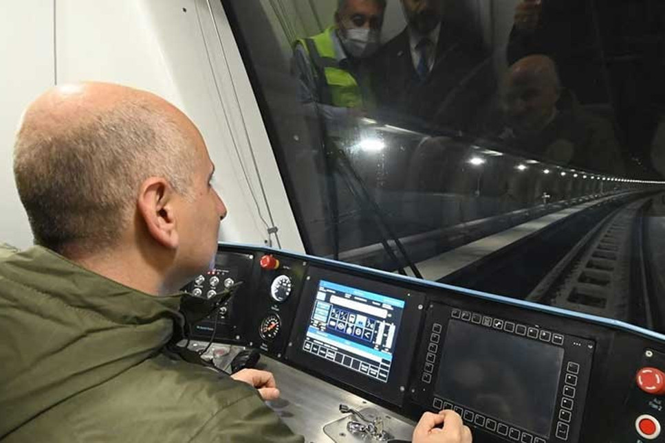 Gayrettepe-İstanbul Havalimanı metro hattında ilk testi Bakan Karaismailoğlu yaptı: Açılış ne zaman?