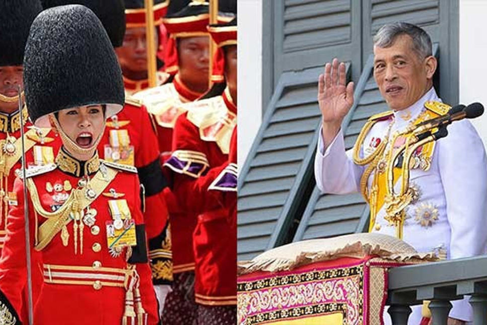 Tayland Kralı Maha, 'resmi metresinin' unvanlarını geri aldı