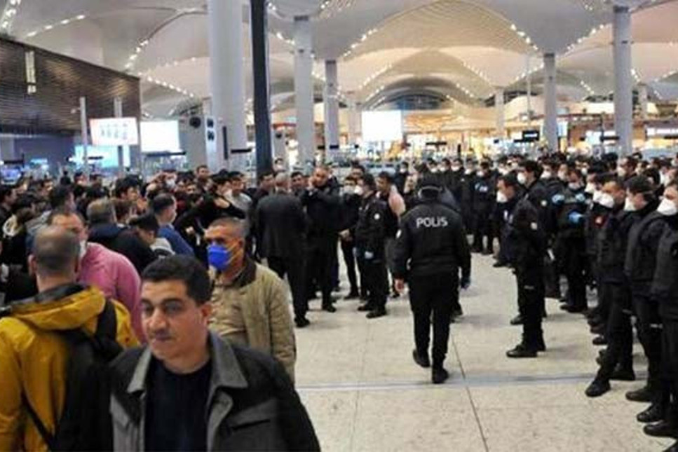 Günlerdir İstanbul Havalimanı'nda bekleyen bin 500 yabancı yolcu Karabük'e gönderildi