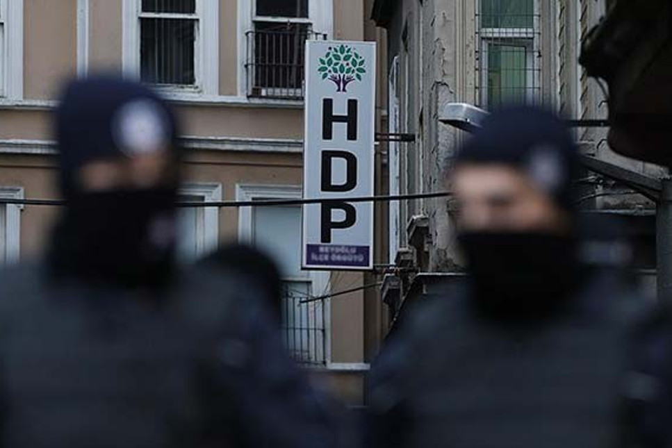 HDP'ye terör operasyonları: 118 gözaltı