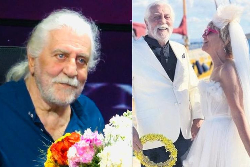 Halil Bezmen 83 yaşında 3. kez damat oldu